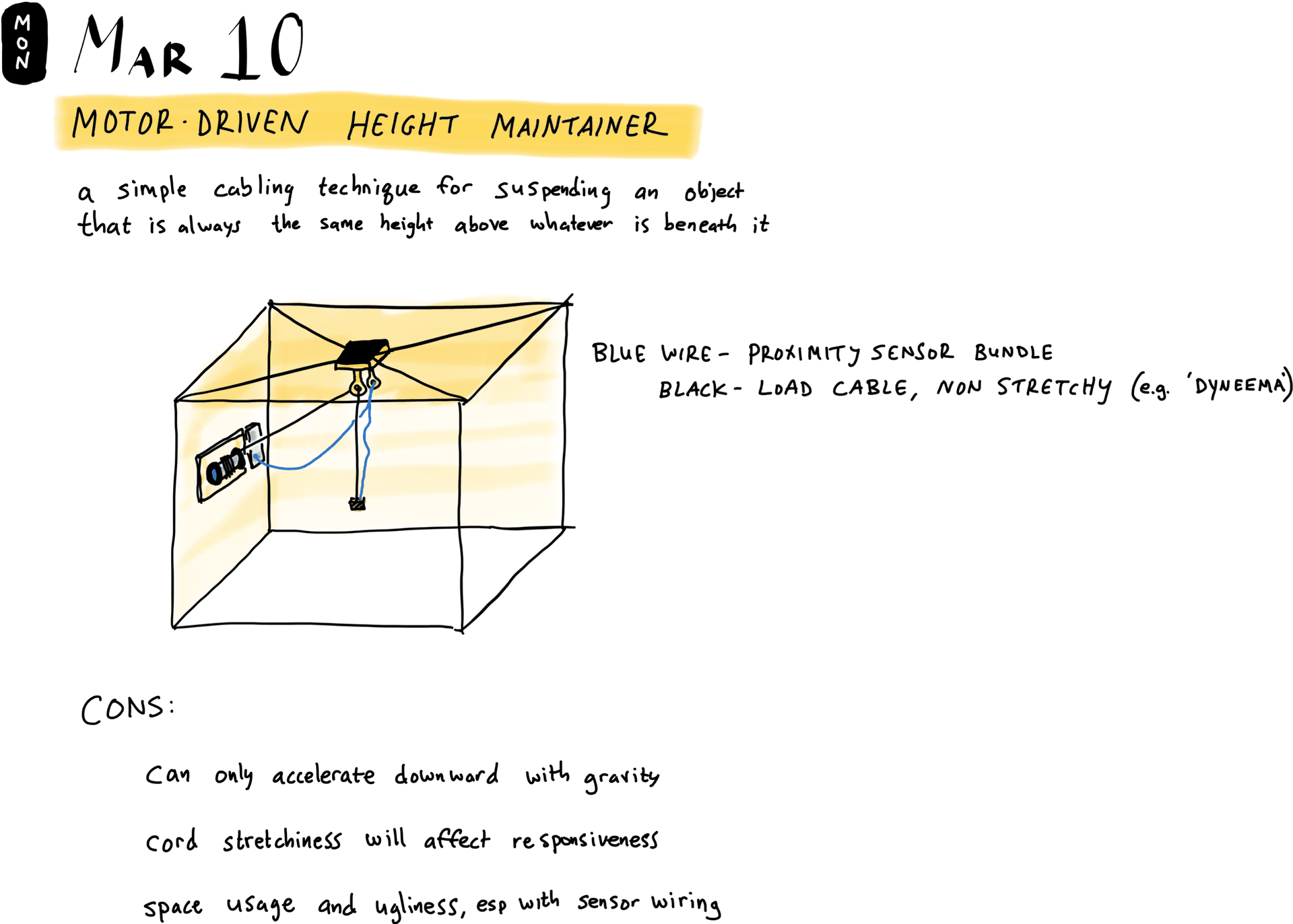 Motor-driven Height Maintainer