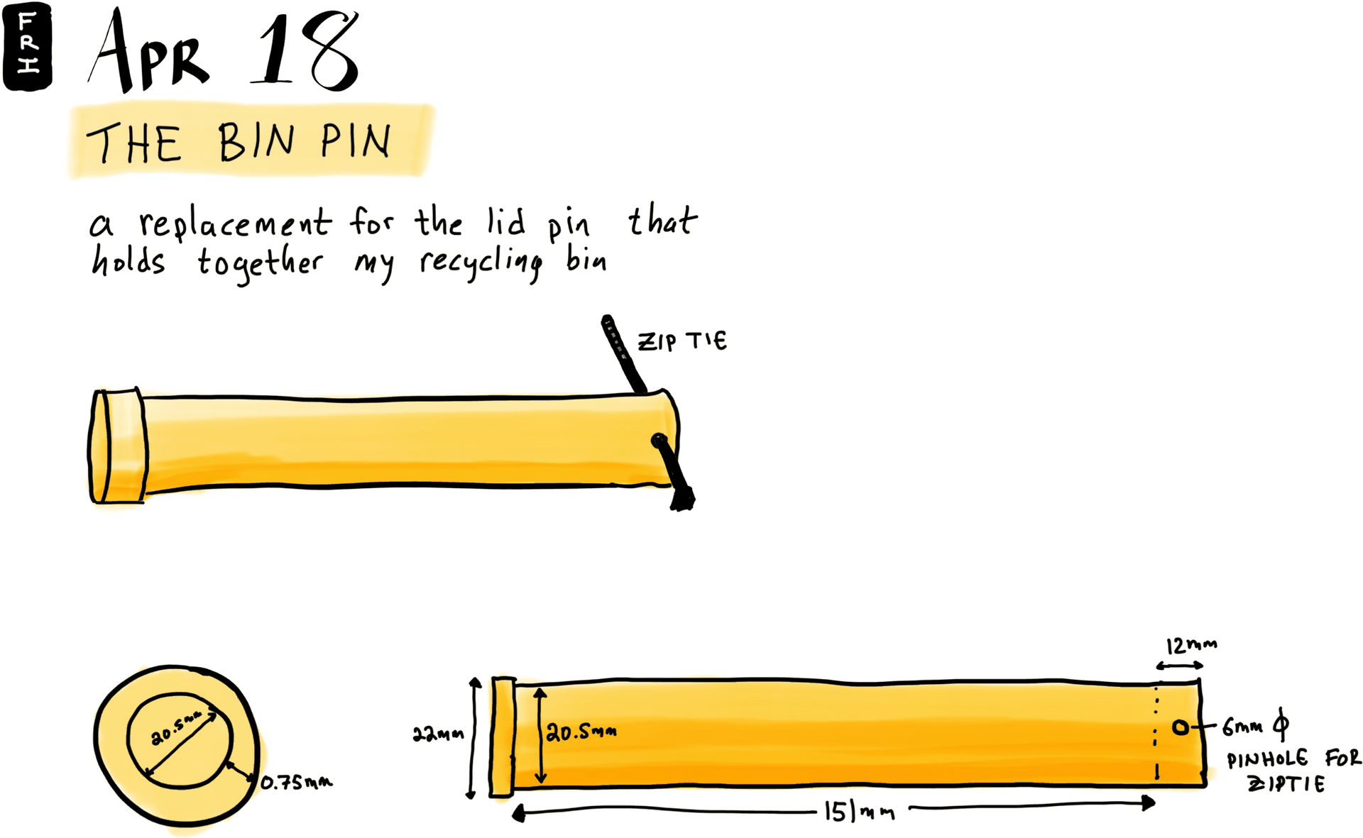 The Bin Pin