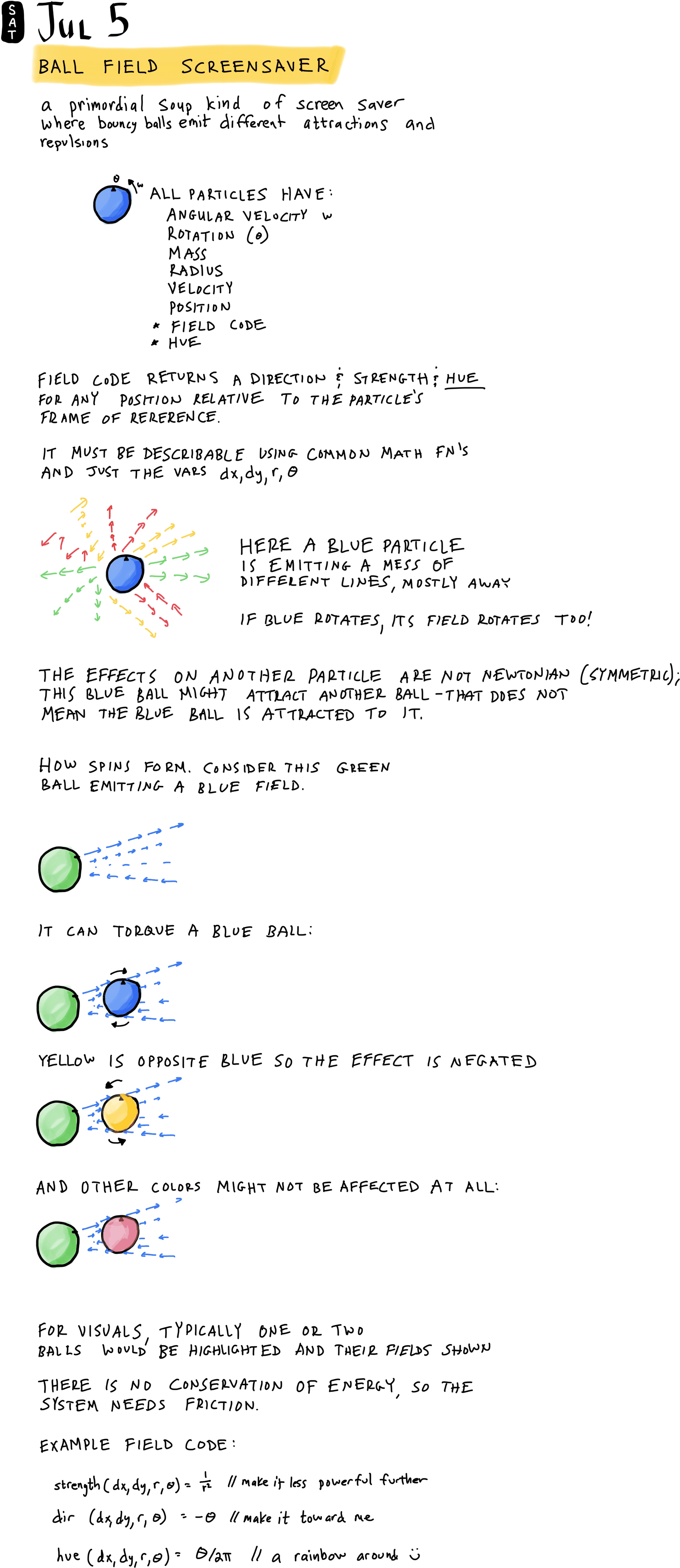 Ball Field Screensaver