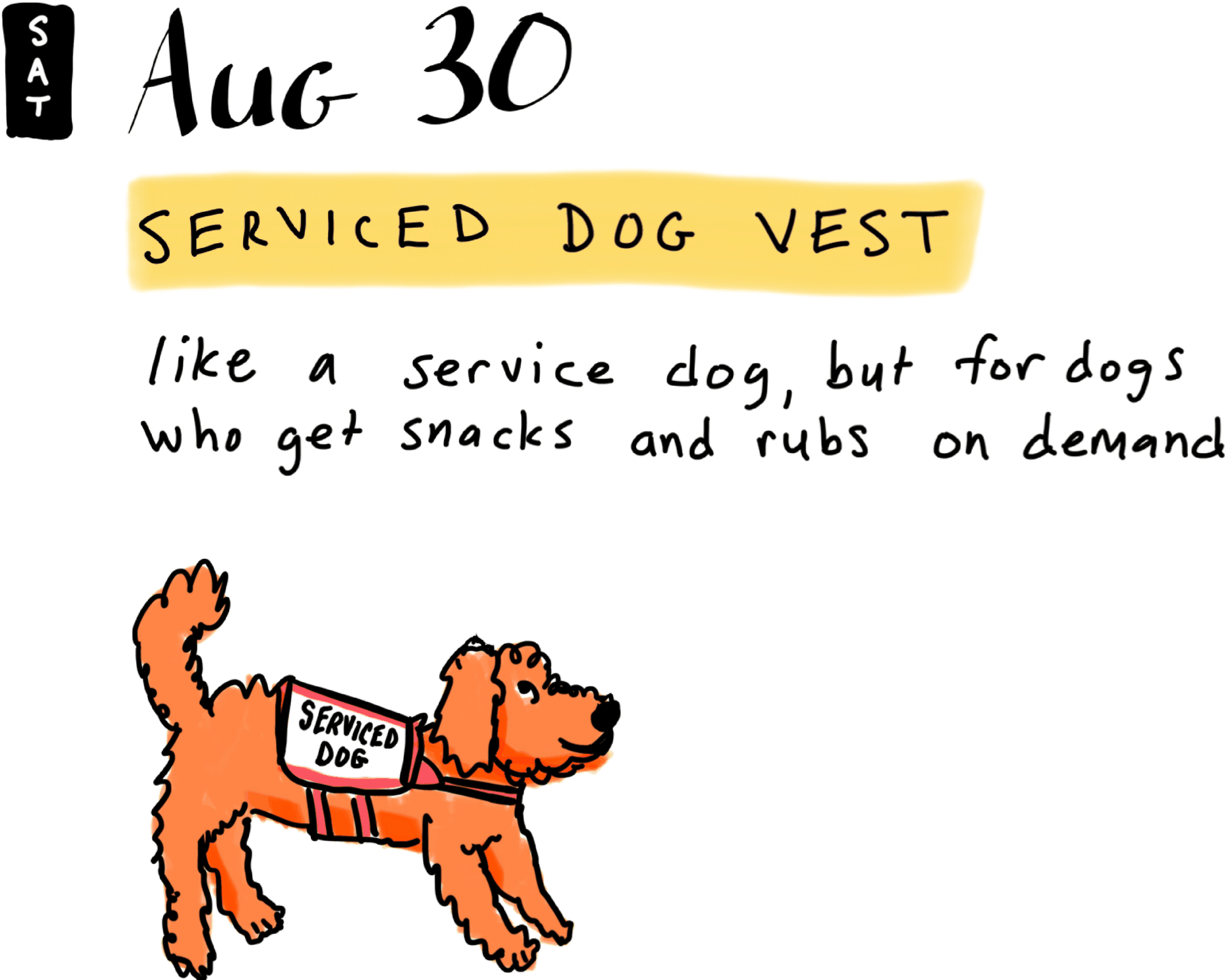 Serviced Dog Vest