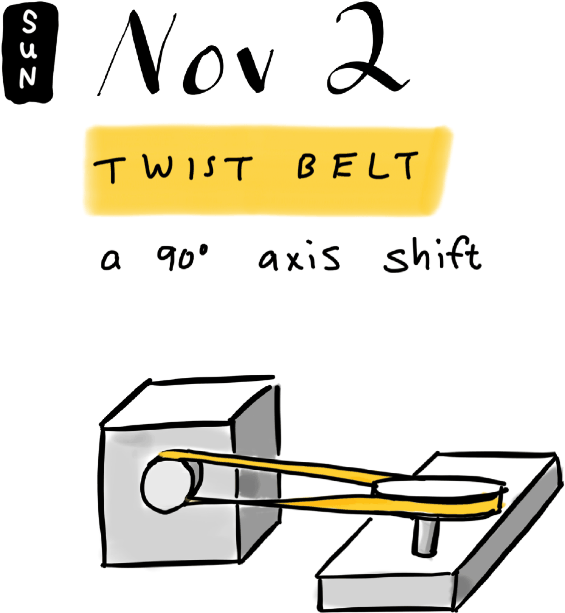 Twist Belt