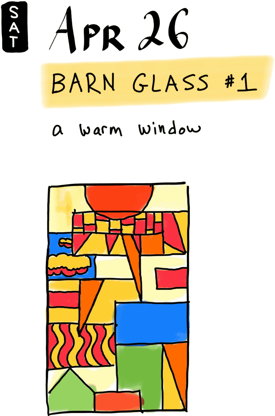 BARN GLASS #1