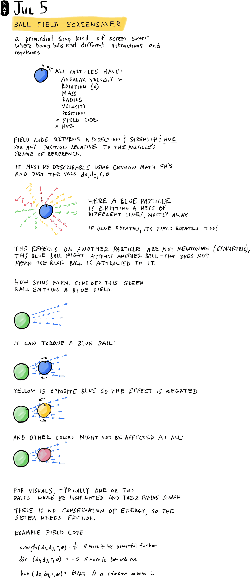 Ball Field Screensaver