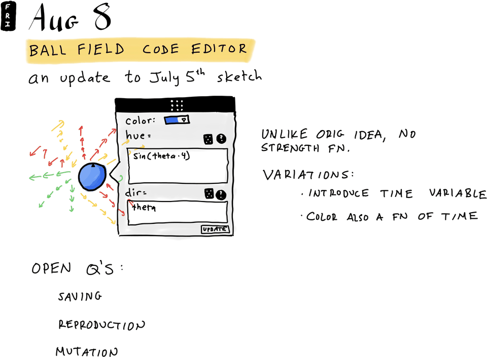 Ball Field Code Editor